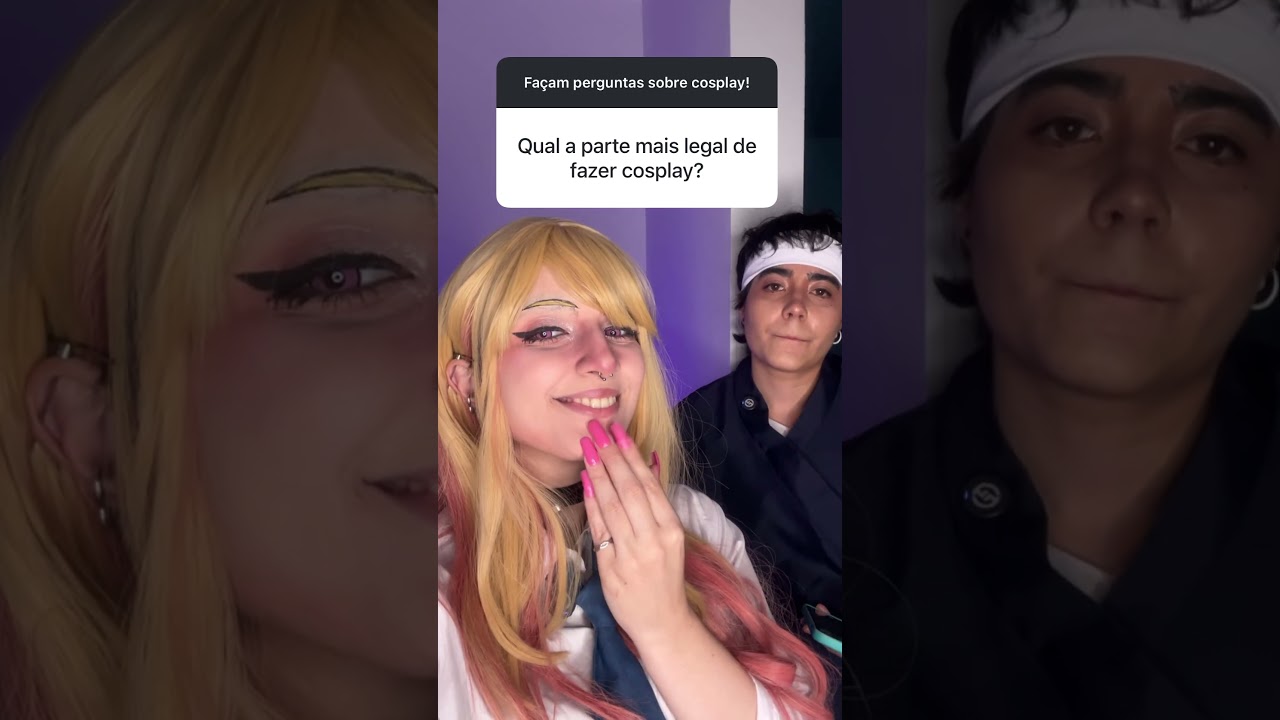 Marin e Gojo respondem #cosplay #marin