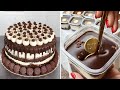 So Yummy Chocolate Cake Compilation 😍 How to Make Cake Decorating Ideas 💓 Chocolate Cake Hacks