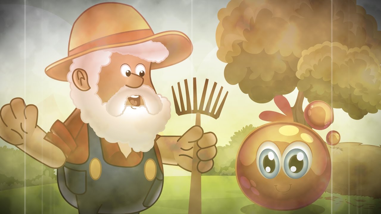 Old Macdonald Had A Farm - Children Nursery Rhymes I Jello Rhymes I Farm Animals I Songs For Kids