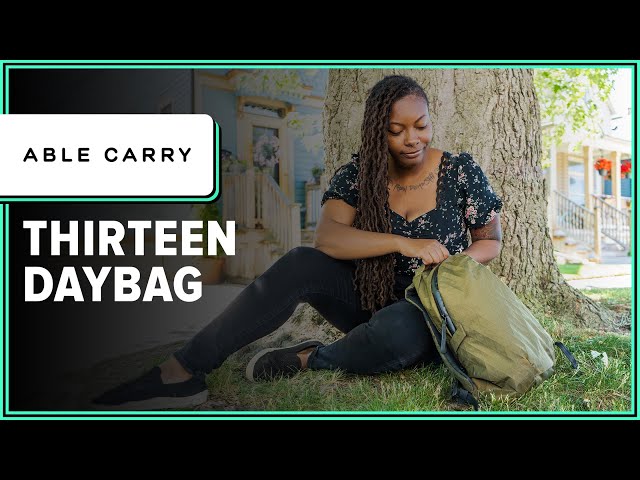 Able Carry Thirteen Daybag Review 2 Weeks of Use   YouTube