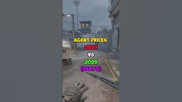 Agent prices in 2021 vs 2025 (Part 3) #csgo #counterstrike #cs2 #shorts