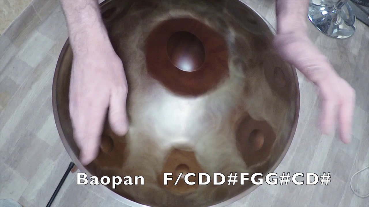 baopan F/dorian (Handpan/Pantam/Sound scuplture)