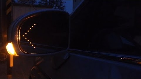 iJDMTOY Sequential LED Arrows for Car Side Mirror Turn Signal