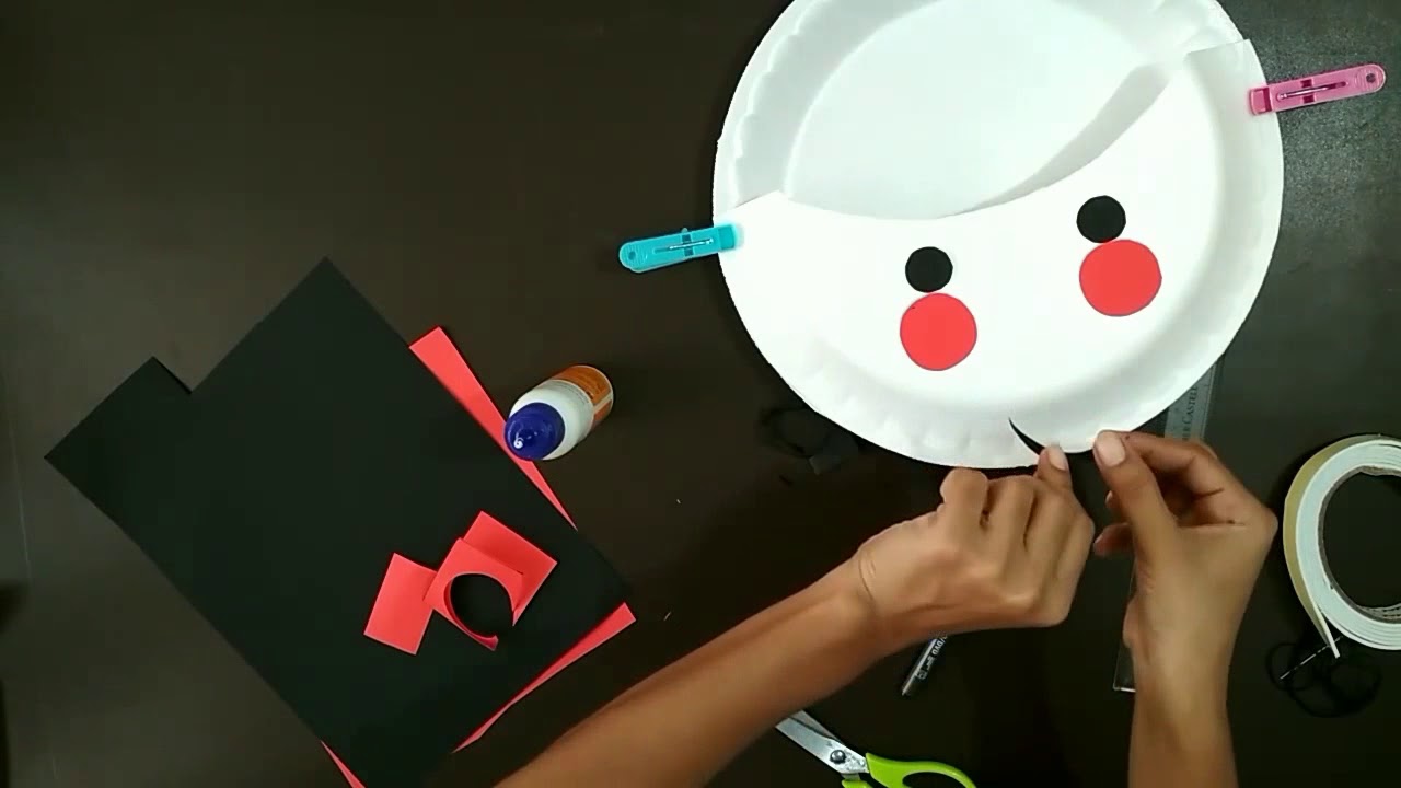 Styrofoam plate craft YouTube