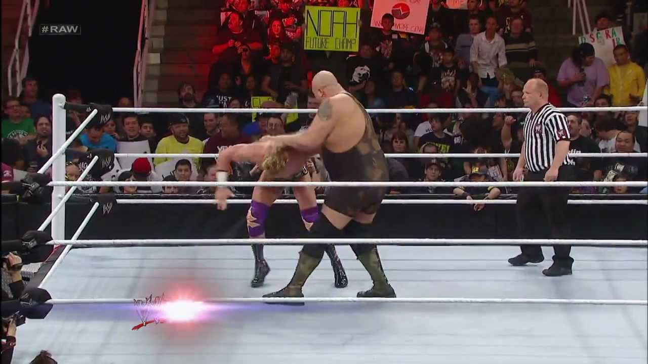 Zack Ryder vs. Big Show Raw, Jan 21, 2013 YouTube