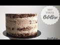 CSOKITORTA🍒🍫 - egy torta betöltese lépésről-lépésre🎂 - BebePiskóta