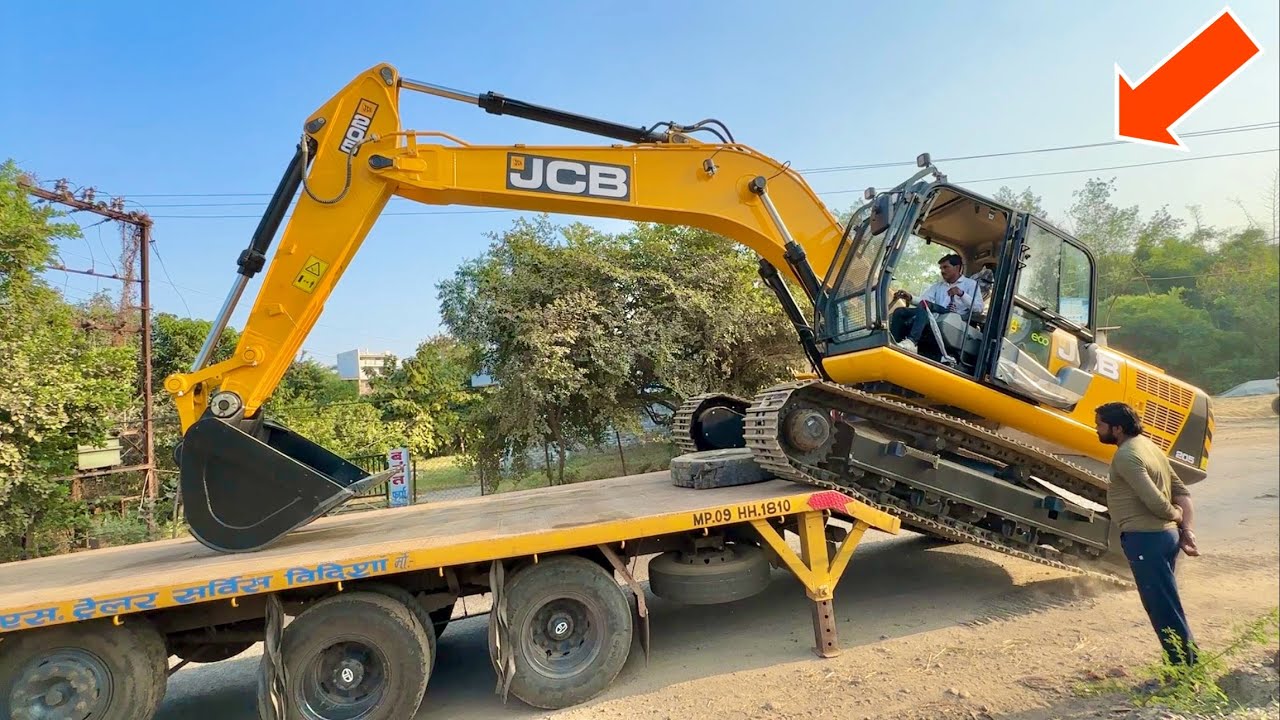 First Time Working New JCB 205 NXT Excavator With TATA 2518 10 Tyre first-time-working-new-jcb-205-nxt-excavator-with-tata-2518-10-tyre