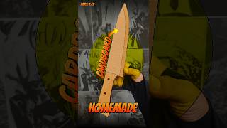 Part 12 How To Make A Knife Out Of Cardboard