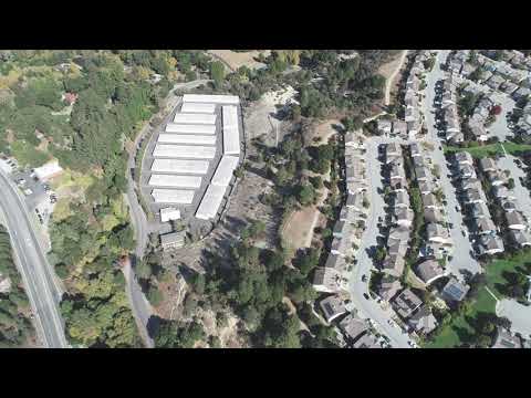 Aerial tour of Scotts Valley in 4K