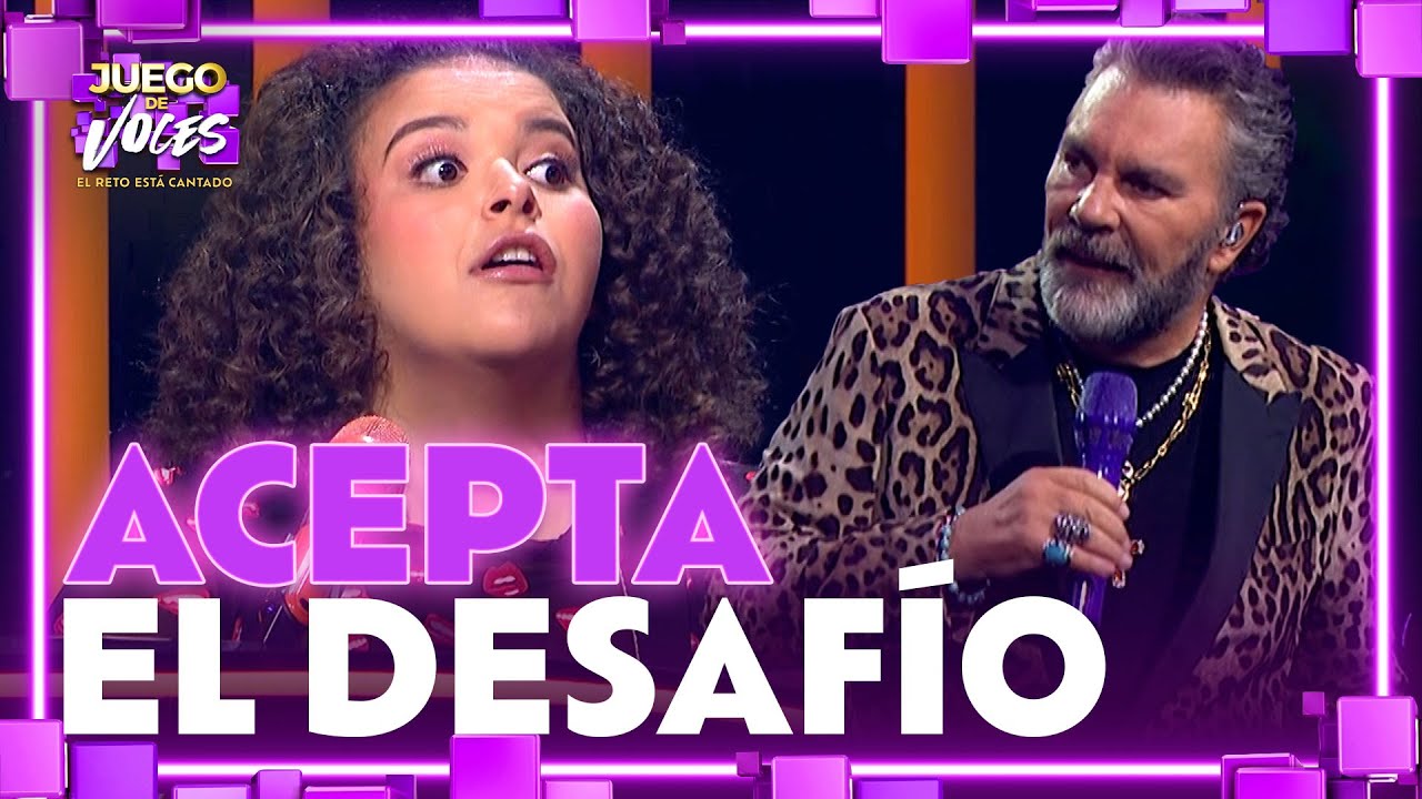 Lucerito CUMPLE EL SUEÑO de Mijares y acepta el reto de cantar con Gilberto Santa Rosa