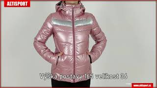 dámská zimní bunda alpine pro garfa ljcs445 růžová - YouTube