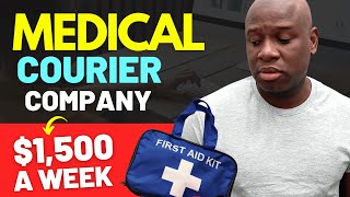 This Medical Courier Company PAYS! Get in NOW!!!!