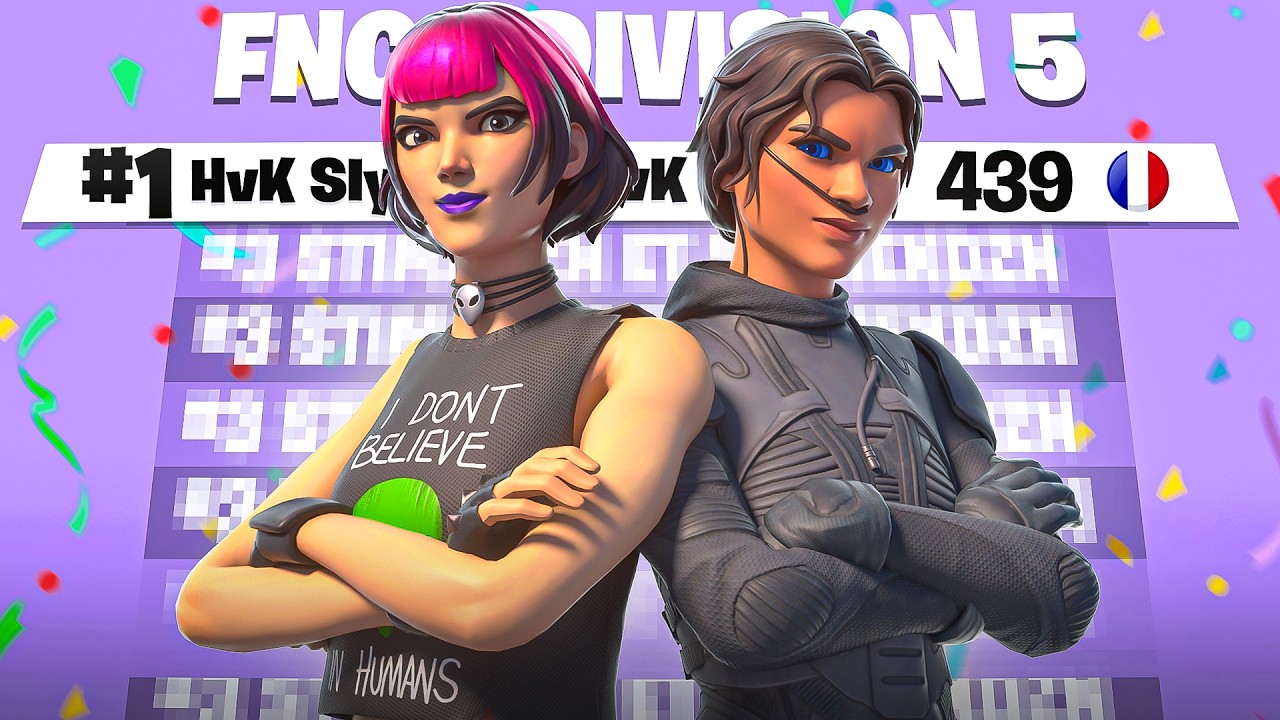 Je me QUALIFIE dans ce TOURNOI en jouant pour la PREMIÈRE FOIS avec mon DUO ?! 🏆