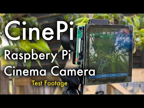CinePi Raspberry Pi Cinema Camera test footage