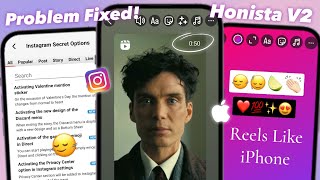 Share Reels like iphone on Honista lite v2 | problem Fix 🔥