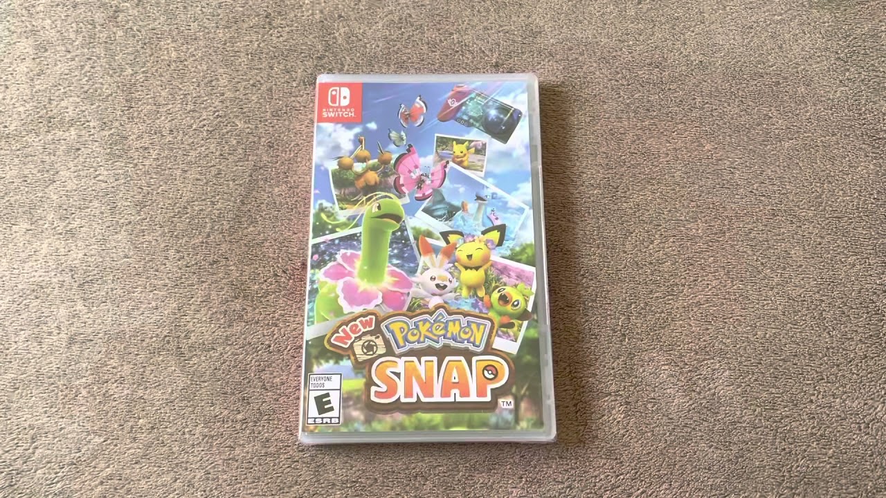 New Pokemon Snap Unboxing