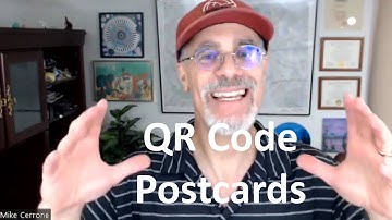 QR Code on a Postcard?  Should you do it?  Does it work?