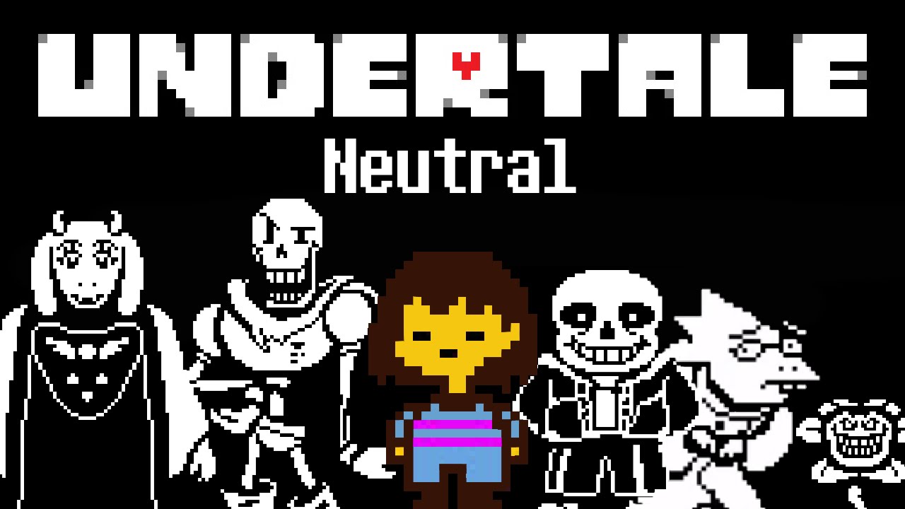 Undertale Full Neutral Playthrough (Abridged)