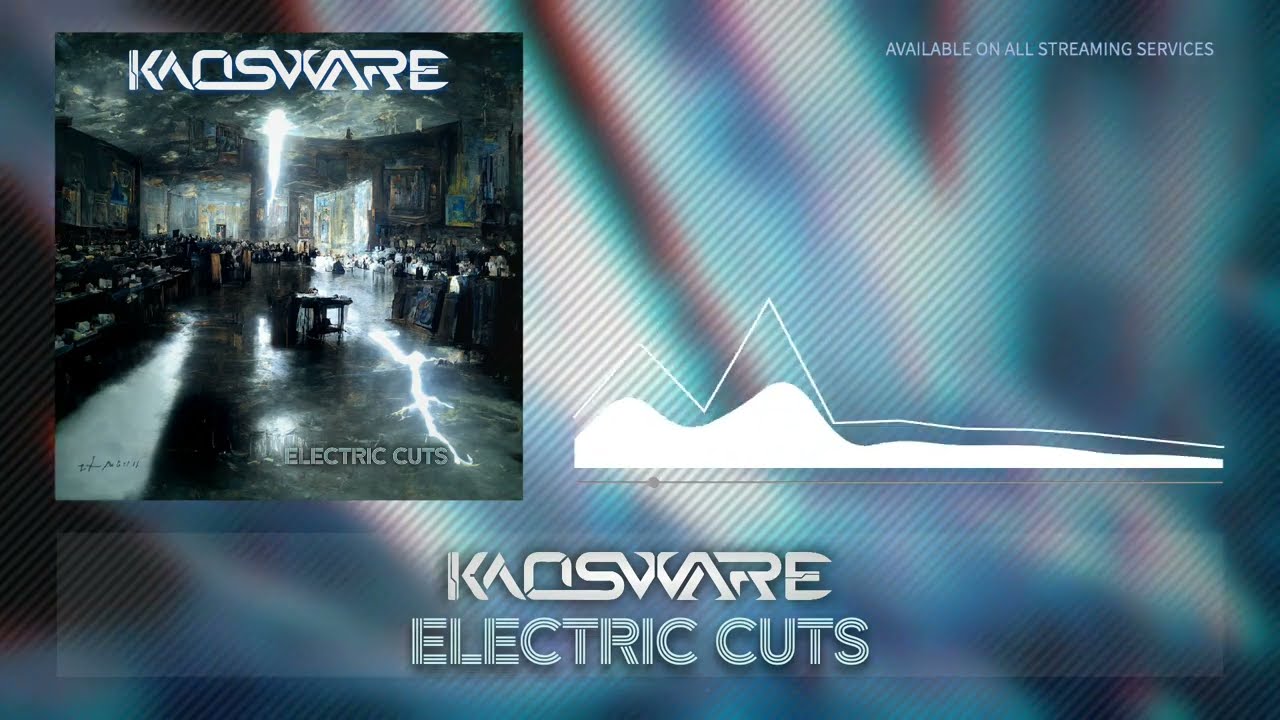 Kaosware - Electric Cuts (Official Visualizer) - [CYBER METAL / INDUSTRIAL METAL]