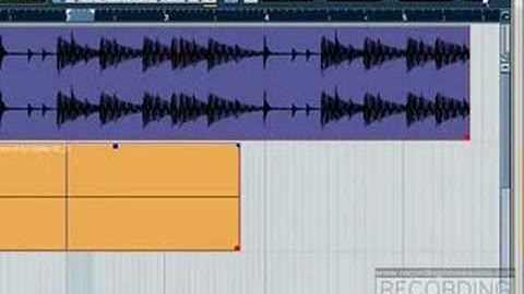 Cubase 4 - Colorizing from RecordingHomeAudio.com