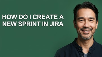 How Do I Create a New Sprint In Jira - KevinHowTo