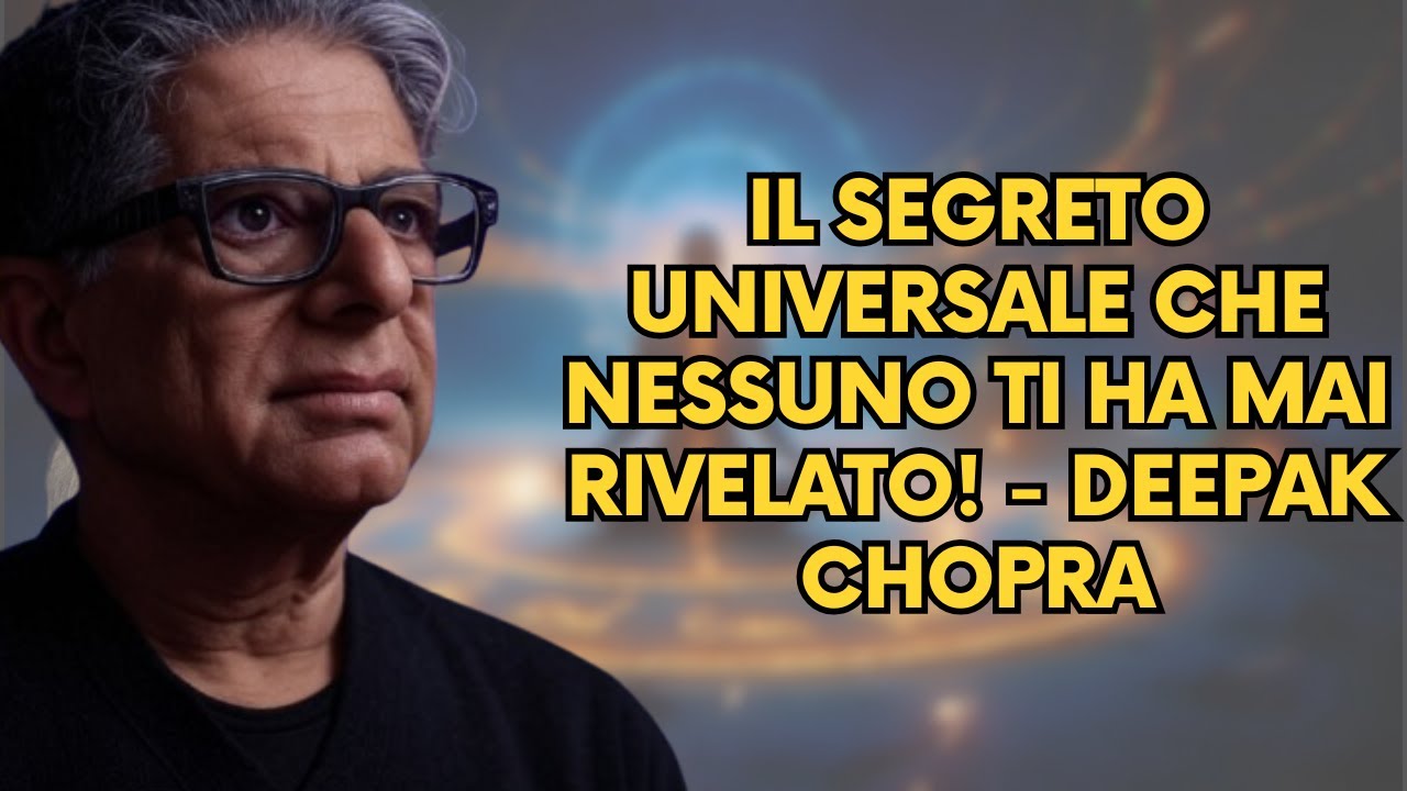 Il Segreto Universale che Nessuno Ti Ha Mai Rivelato! - Deepak Chopra ...