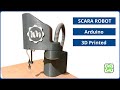 Como hacer Robot Scara Modelo Industrial con arduino e Impresion 3D