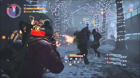 The Division - A moment of fun with explosive shot.