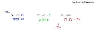 100A 1-6 Solutions 36-38