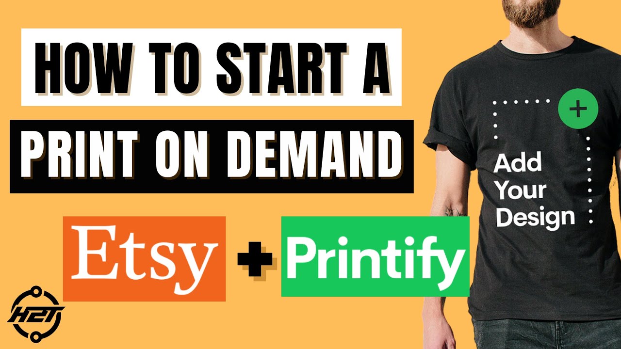 How to Start A Print on Demand Business with Etsy & Printify (Step-by ...