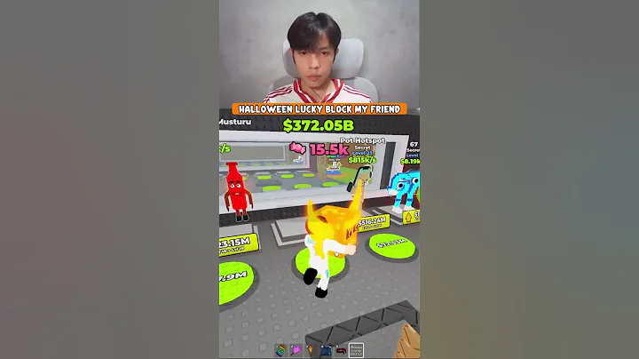 I Open Halloween Lucky Block #roblox #shorts