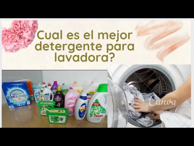 El mejor detergente para lavadora: líquido vs sólido - Tiendas Fersay