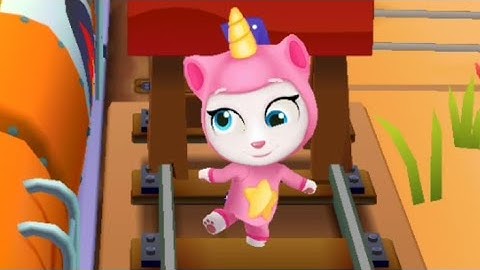 Funny Fails Moment Talking Tom Gold Run Game #74 - Android,iOS Gameplay