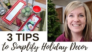 3 Easy Tips for Purging Holiday Decorations (DON'T PACK IT AWAY AGAIN!!)