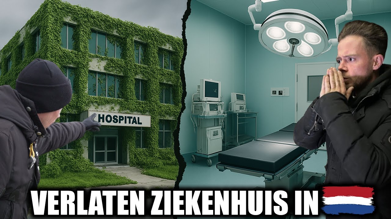VERLATEN ZIEKENHUIS IN NEDERLAND waar ALLES NOG INSTAAT !