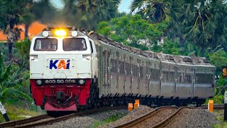 TOP‼️|| KOMPILASI KERETA API SUPER NGEBUT DI JALUR UTARA