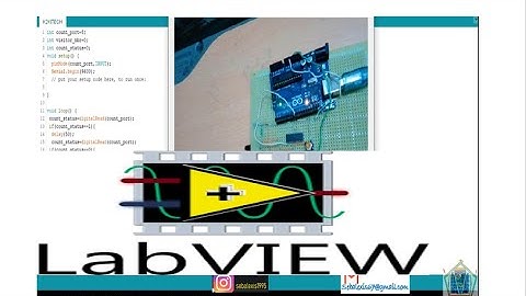 CHANGE YOUR COMPUTER TO PERSONS/VISITORS COUNTER TO RECORD THEM FOR FUTURE(LabVieW + arduino+VISA)
