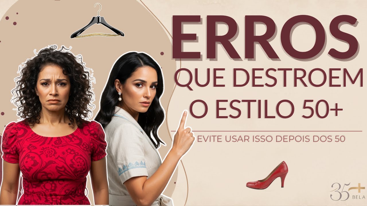 5 ERROS de Moda Que Te ENVELHECEM Depois dos 50 (Você Comete o 4º!)