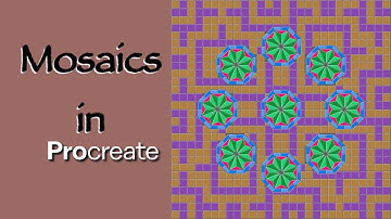 Moasic Art in PROcreate