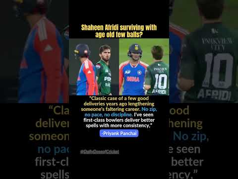 Shaheen Afridi Surviving With Age Old Few Balls Asiacup2025 Cricket Uae Indvspak Teamindia Uk