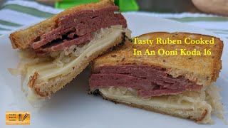 Tasty Ruben Sandwich Cooked In An Ooni Koda 16