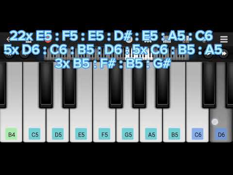 Rush E Tutorial ( Not Complete ) Perfect Piano Mobile