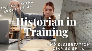 Reading Historical Documents | A Trip to the National Archives UK (Dissertation Diaries Ep. 10)