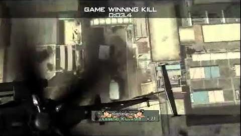 MW3 Epic Care Package Game Winning Kill