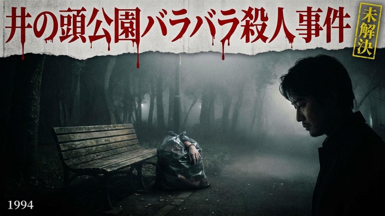 【衝撃】1994年 井の頭公園バラバラ殺人事件の恐怖の真相。プロ並みの処理と消えた頭部の謎に迫る