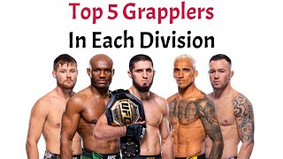 The Top 5 Best UFC Grapplers In Each Division