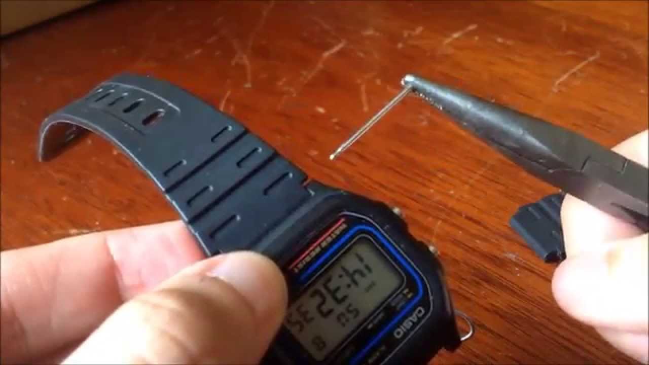 casio watch band repair