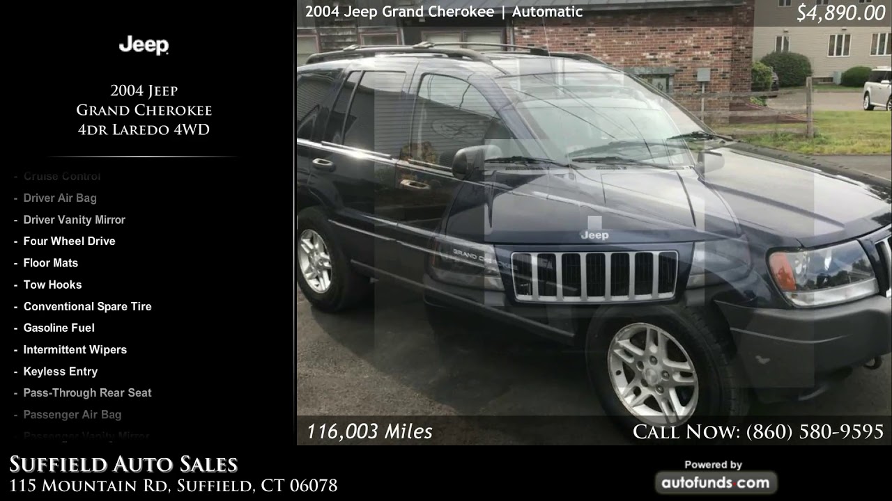 Used 2004 Jeep Grand Cherokee Suffield Auto Sales, Suffield, CT