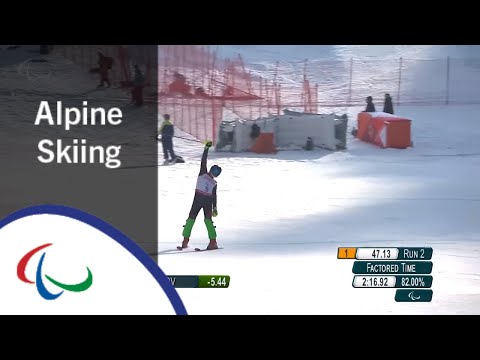 Valerii REDKOZUBOV Super Combined|Slalom|Alpine Skiing|PyeongChang2018