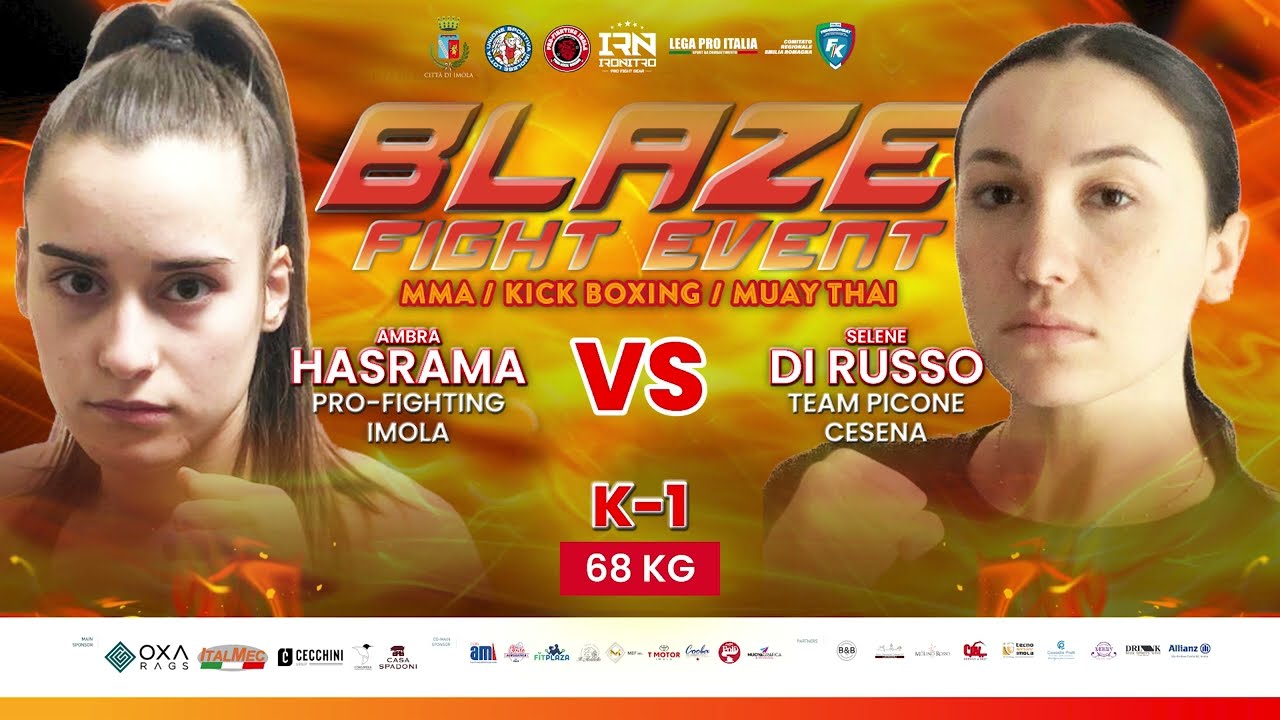 K-1 Ambra Hasrama (Pro-fighting Imola) vs Selene Di Russo (Pro-fighting Team Picone)